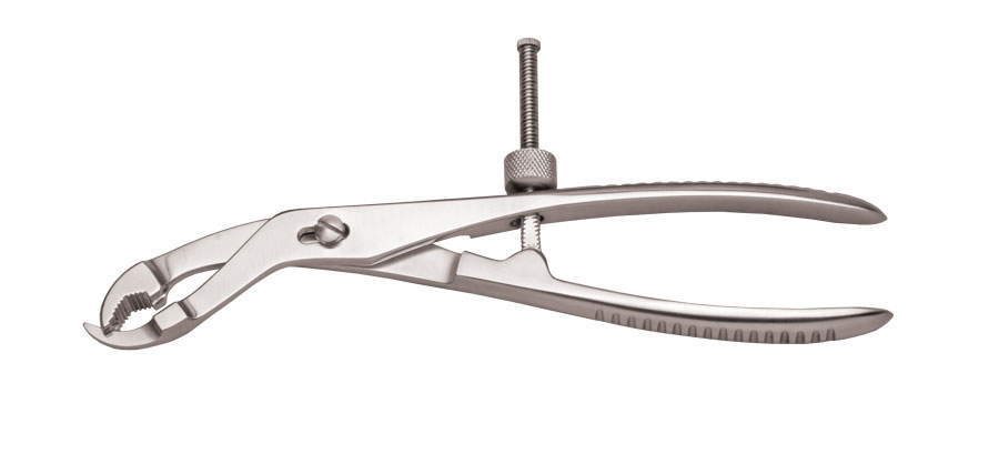 Verbrugge Bone Holding Forceps, Self-Centering W/ Speed Lock, 10 1/4" (26.0 Cm)